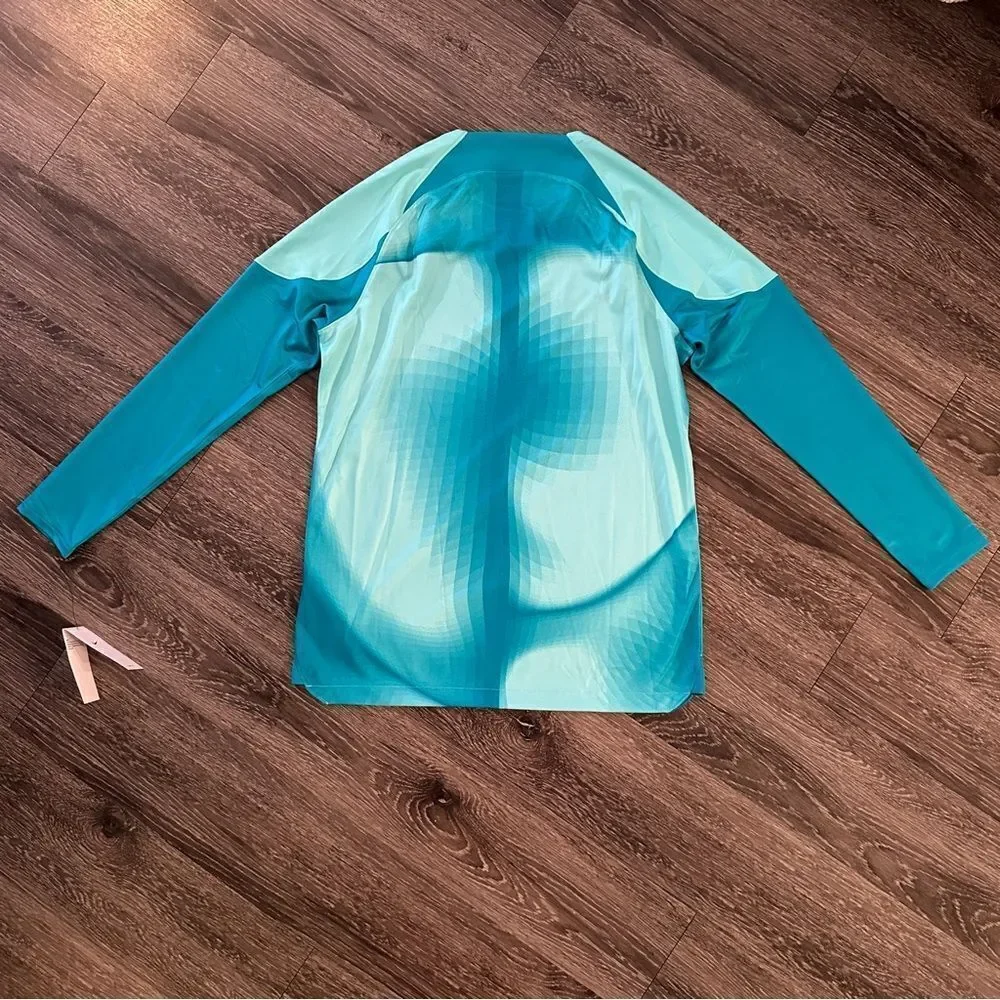 Nike Dri-FIT US Long Sleeve Gardien IV Soccer Jersey Men's L Aquamarine DH7977